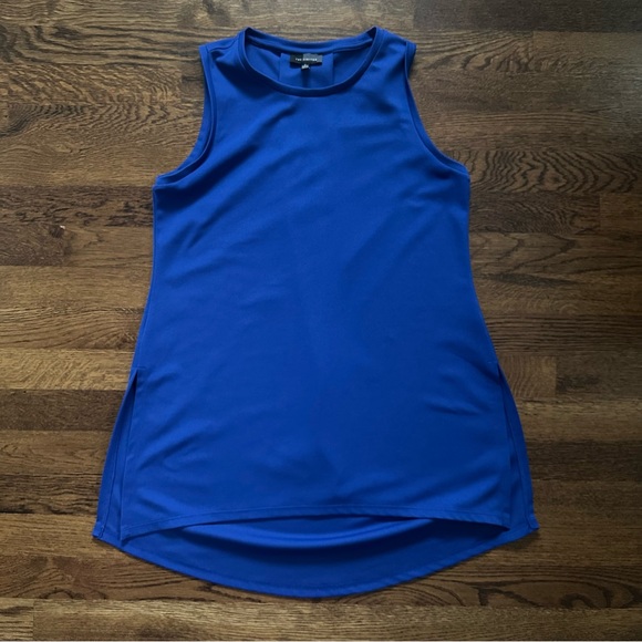 The Limited Tops - The Limited Blue Sleeveless Women's Tunic Top - Size Small